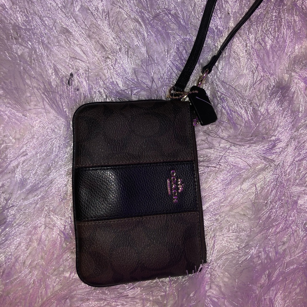 Coach walker wristlet